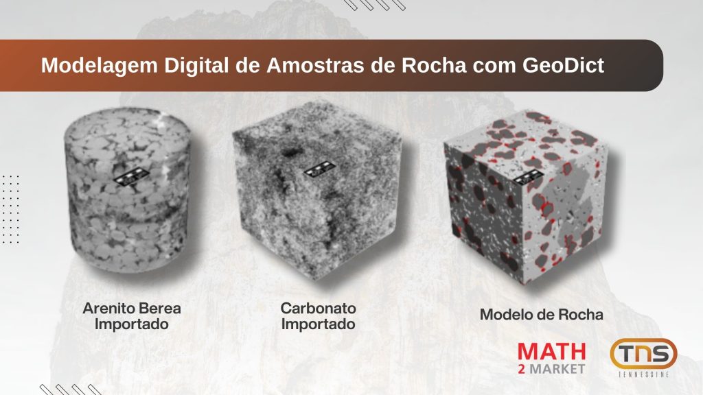 Modelagem Digital de Amostras de Rocha com GeoDict
