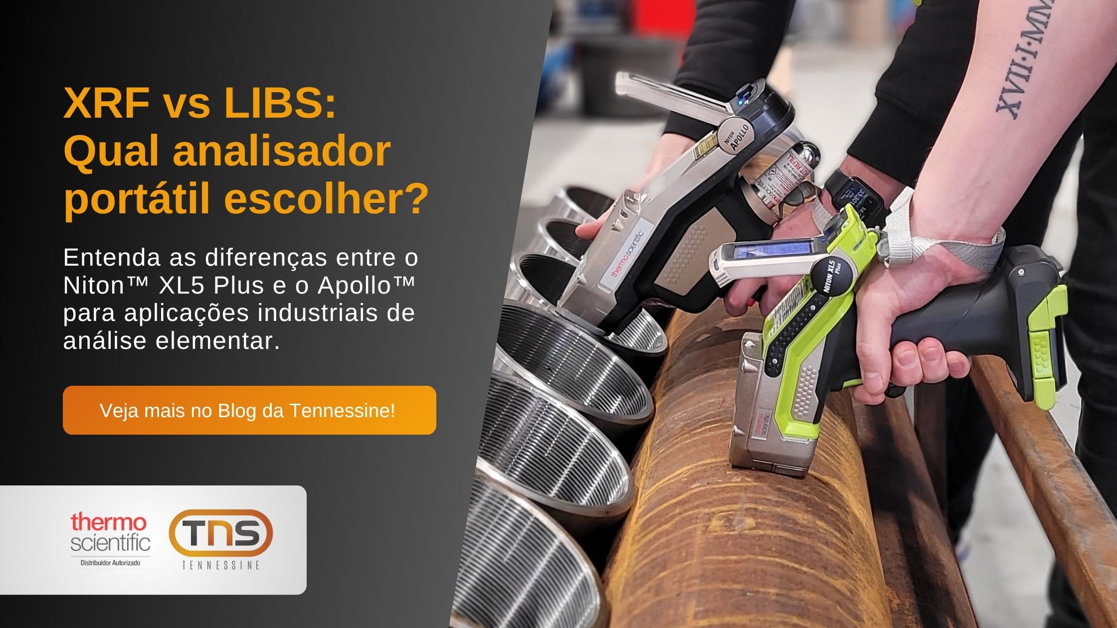 XRF vs LIBS: Qual analisador portátil escolher?