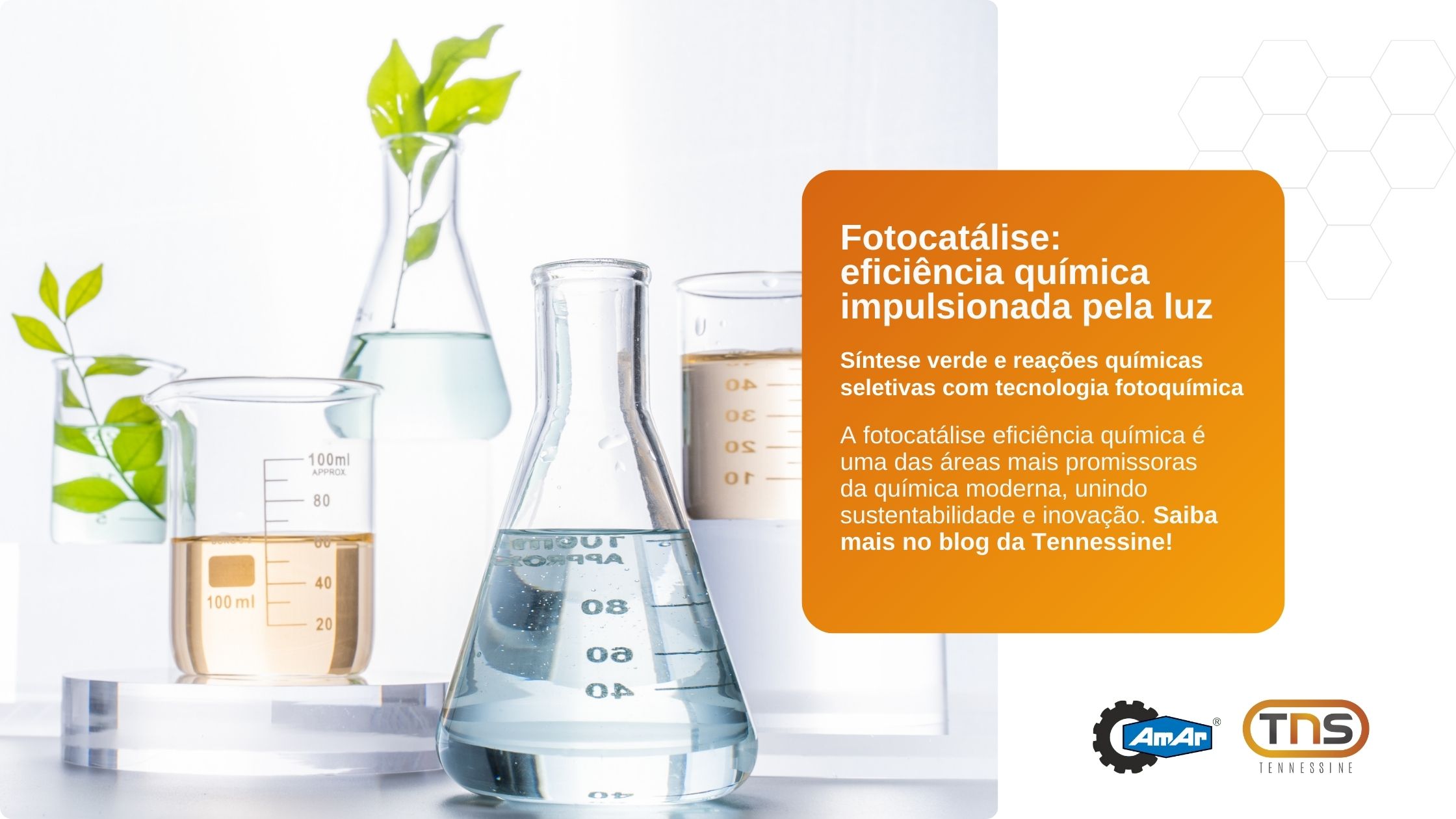 Fotocatálise: eficiência química impulsionada pela luz