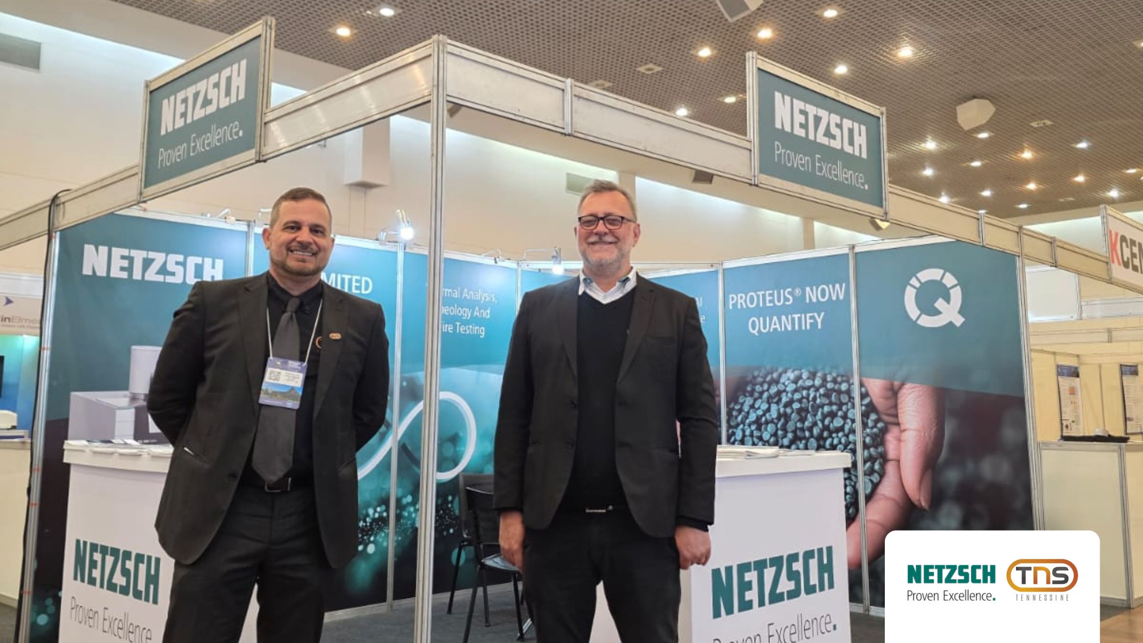 Tennessine e NETZSCH Analyzing & Testing no CBPol 2025