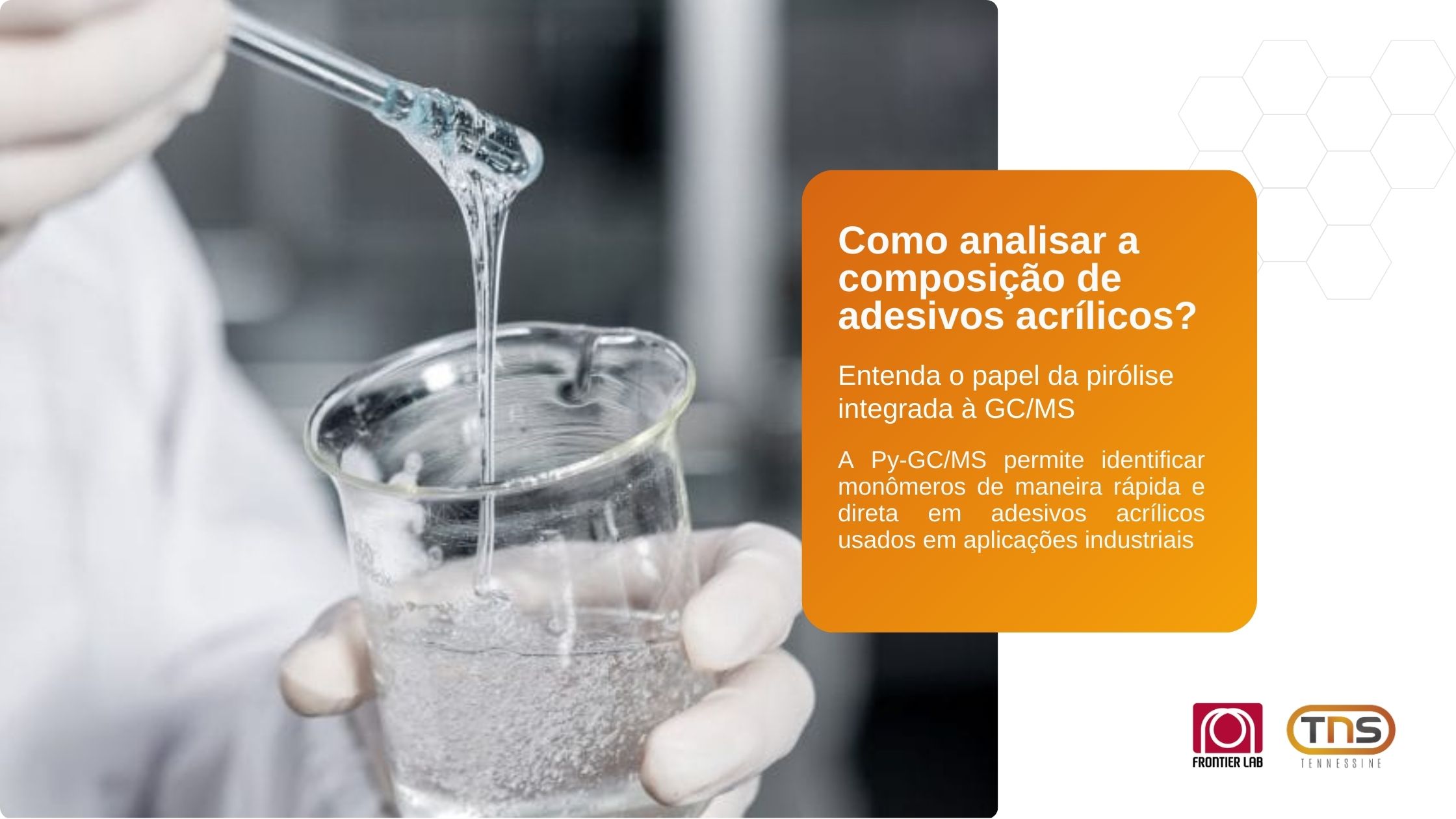 Pirólise integrada à GC/MS na caracterização de adesivos acrílicos