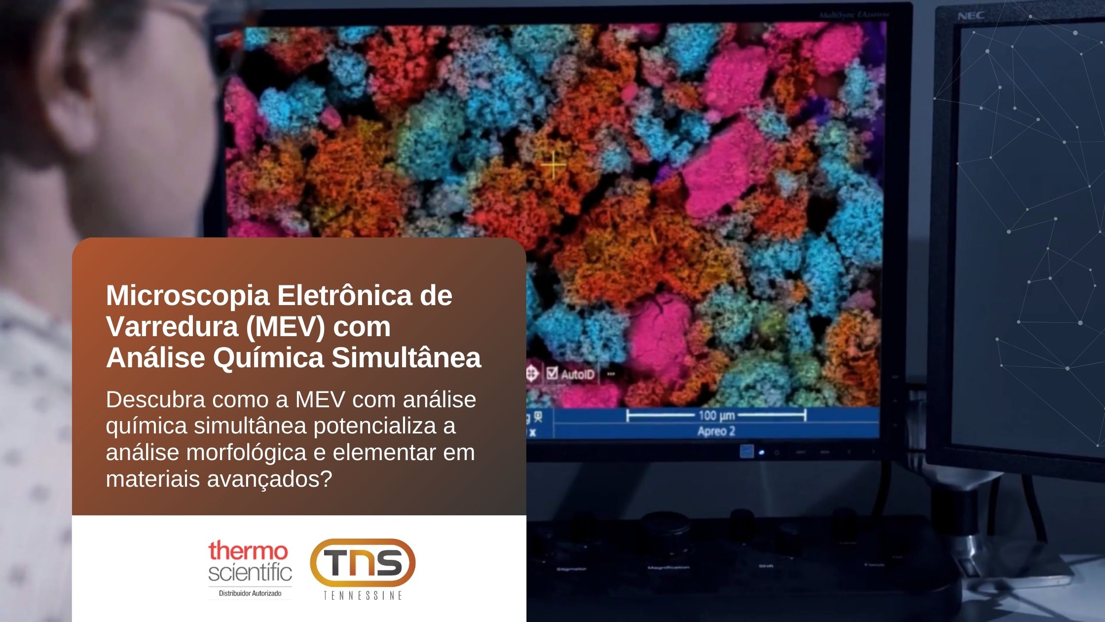 Microscopia Eletrônica de Varredura (MEV) com Análise Química Simultânea