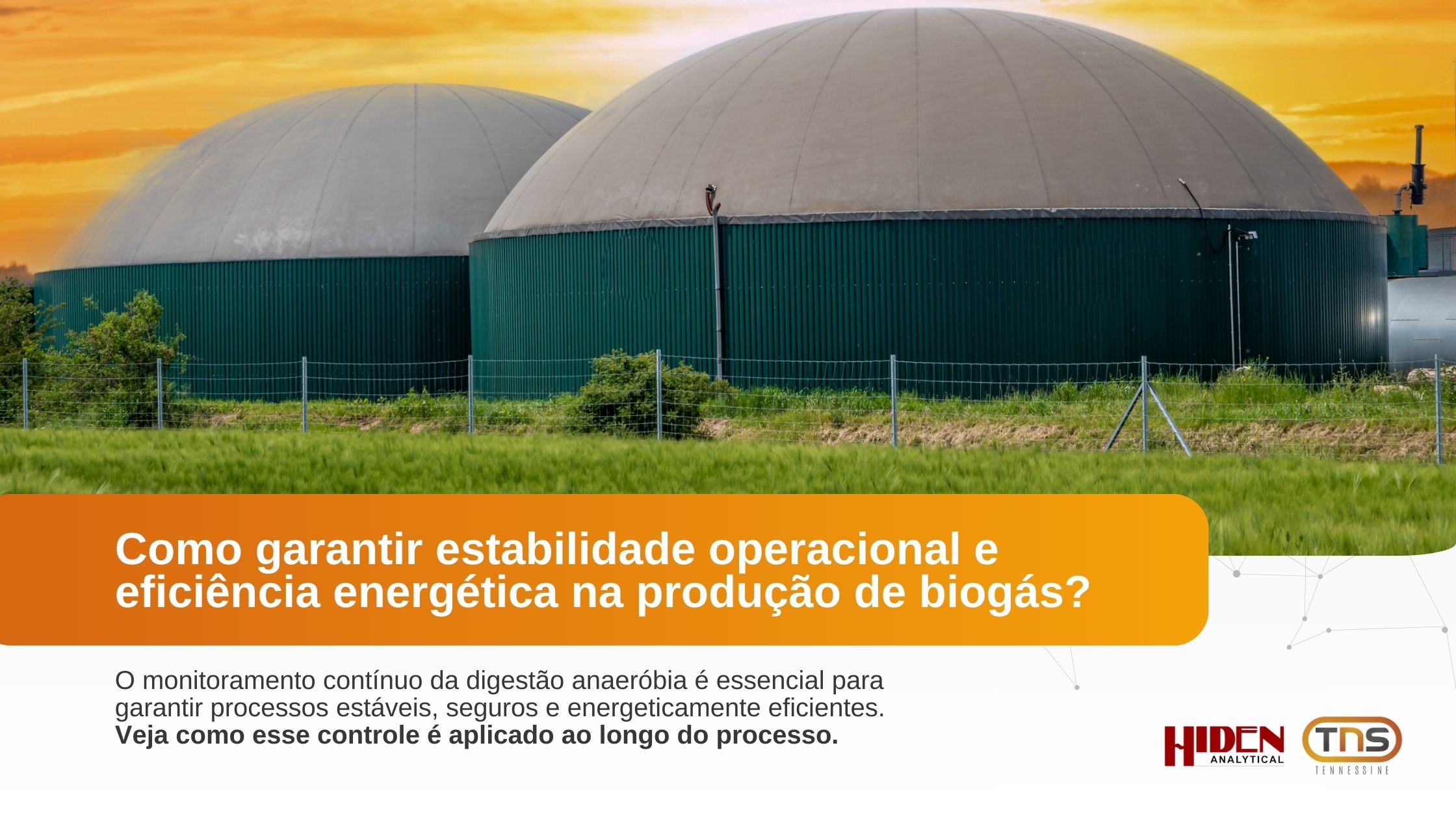 Como garantir estabilidade operacional e eficiência energética na produção de biogás?