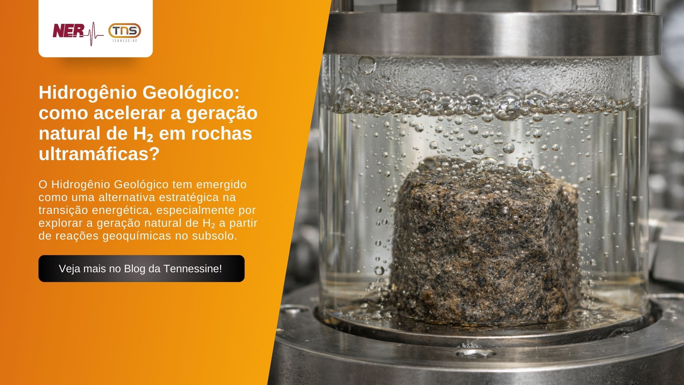 Hidrogênio Geológico: como acelerar a geração natural de H₂ em rochas ultramáficas