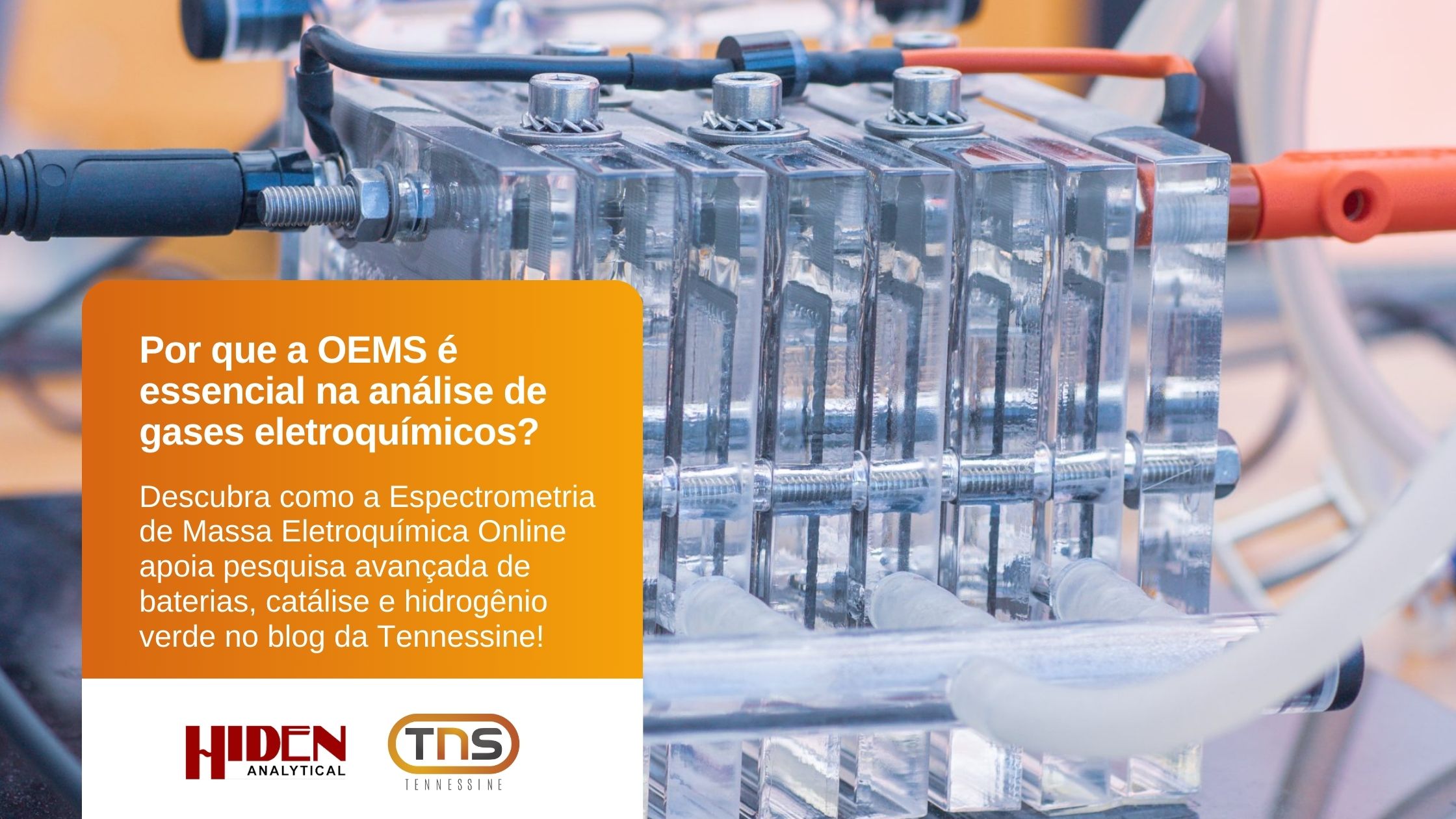 Por que a OEMS é essencial na análise de gases eletroquímicos?