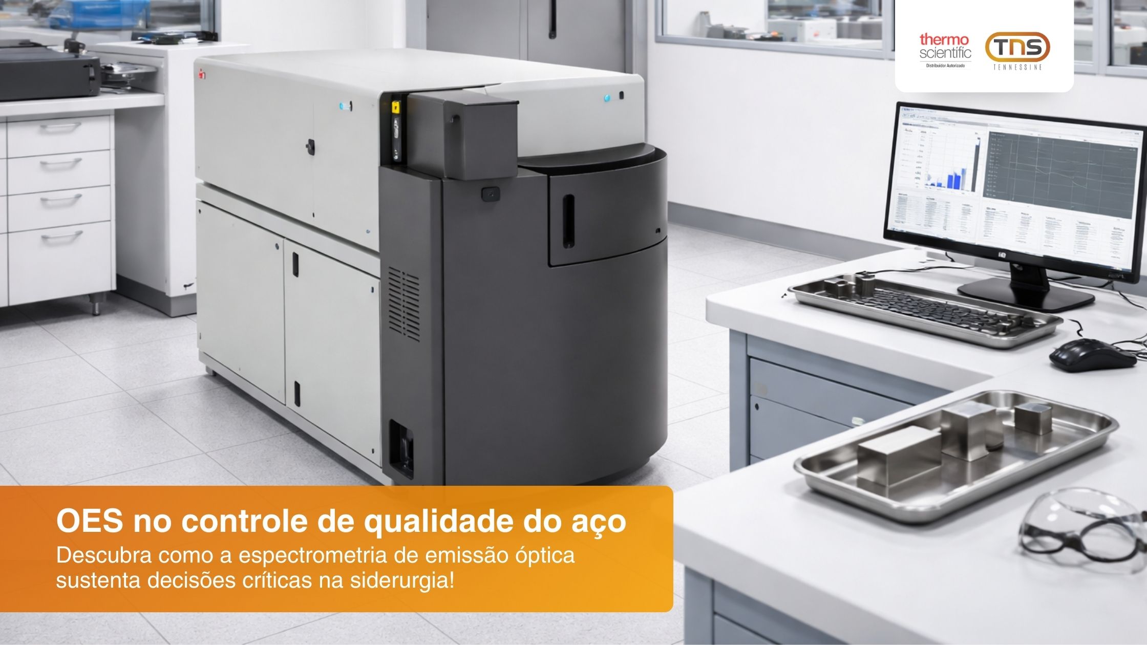 OES no controle de qualidade do aço