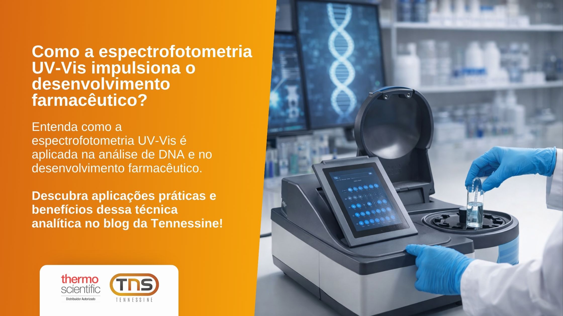 Como a espectrofotometria UV-Vis impulsiona o desenvolvimento farmacêutico?