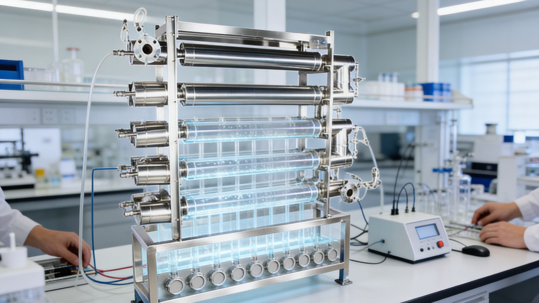 Eletrossíntese em fluxo contínuo na indústria farmacêutica