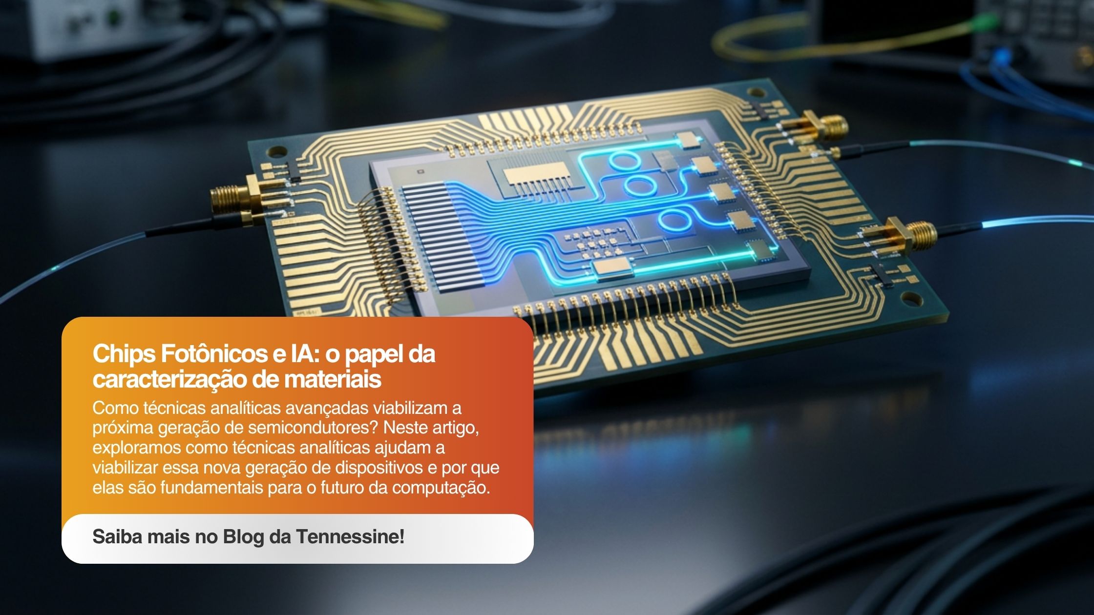 Chips Fotônicos e IA: o papel da caracterização de materiais