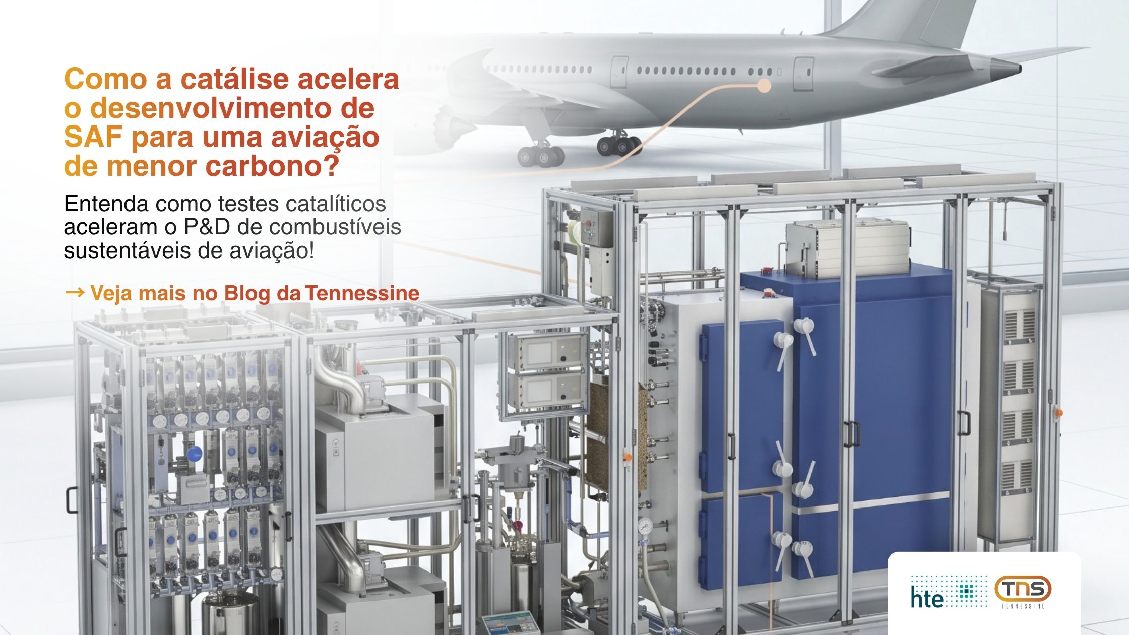 Como a catálise acelera o desenvolvimento de SAF para uma aviação de menor carbono?