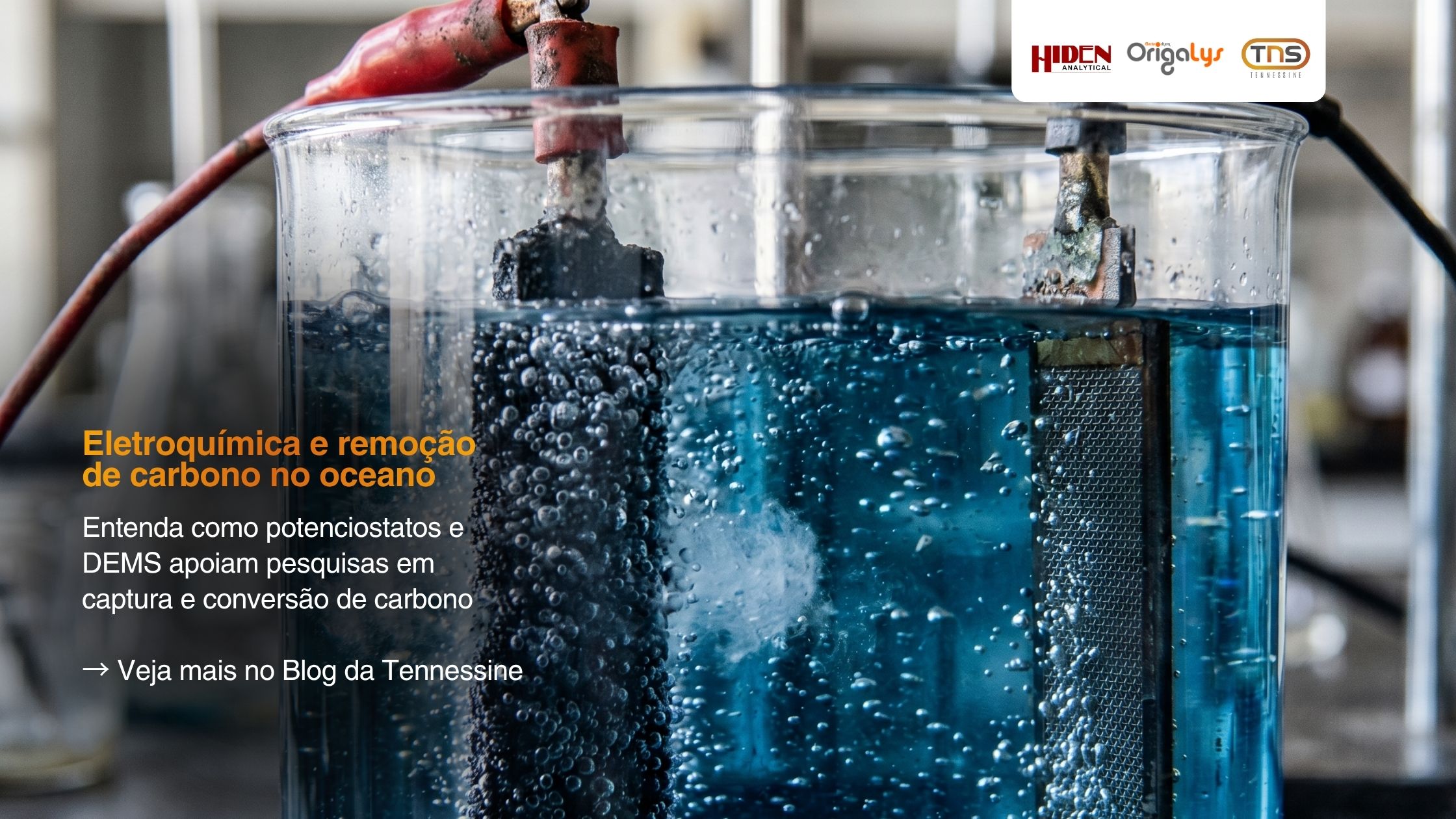 Eletroquímica e remoção de carbono no oceano